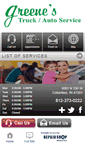Mobile Screenshot of greenestruckautoservice.com